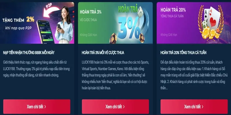 Các chương trình khuyến mãi wim23 hấp dẫn